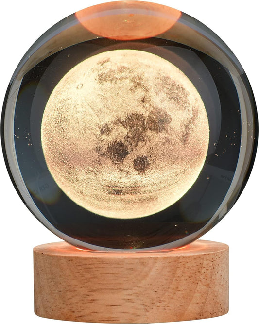 Premium Moon Night Lamp | 3D Lunar LED Lamp | Room Decor